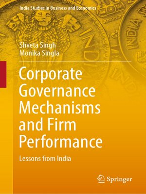 cover image of Corporate Governance Mechanisms and Firm Performance